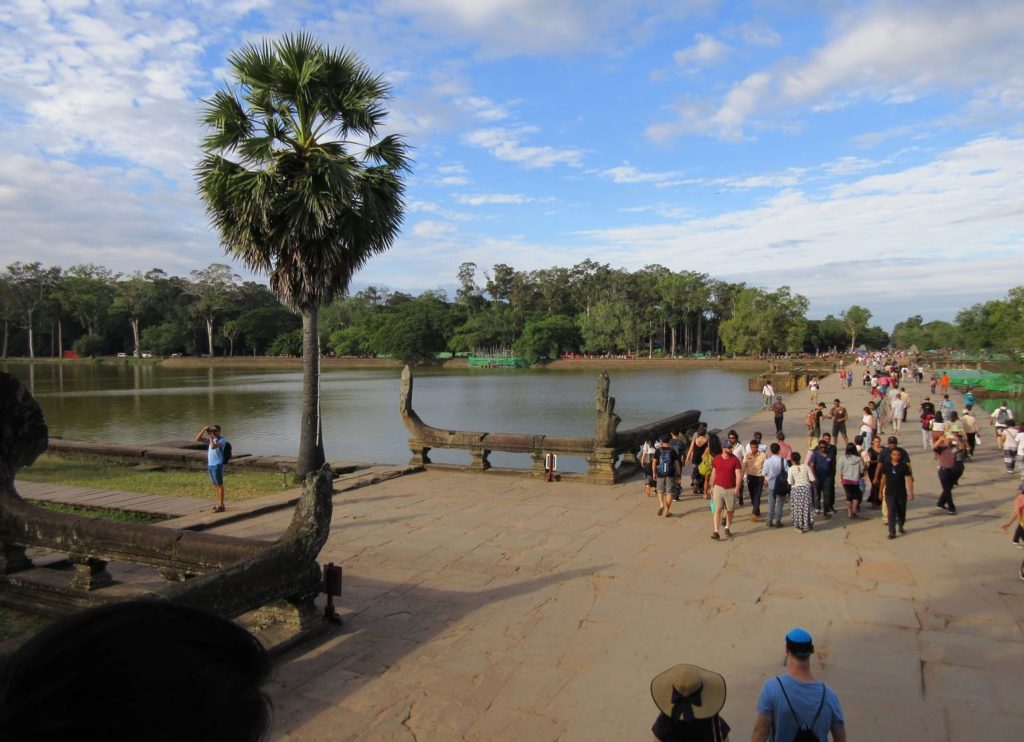 Angkor Wat lake